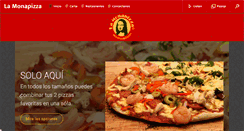 Desktop Screenshot of lamonapizza.com